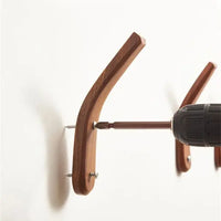 Patère Bois <br> Foncé (lot de 4) | Product vendor