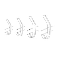 Patere Bois Cintre - fixation