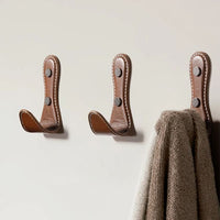 Patère Design <br> en Cuir
