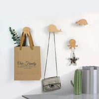 Patère Enfant <br>Animaux Bois Clair Patere-Design.com