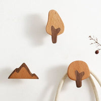 Patère Enfant <br> Arbre et Montagne