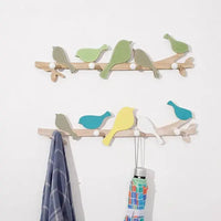 Patère Enfant <br> Des Oiseaux sur une Branche Patere-Design.com
