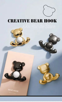 Patère Enfant <br> Ourson Patere-Design.com