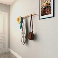 Patère Bois <br> Chêne Naturel (lot de 4) Patere-Design.com
