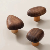 Patère Bois <br> Naturel Design Teinte Noyer (Lot de 4) Patere-Design.com