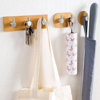 Patere Bois Bambou Adhesive