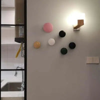 Patere Murale Design Ronde Coloree