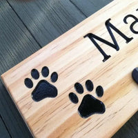 Patere en Bois Personnalise pour Chien