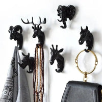 Patère Murale Animaux Tête de Cheval