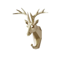 Patère Animaux Tête de Cerf géométrique | Patere-Design.com