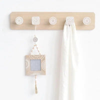 Patère Murale Bois Pastel Style Scandinave