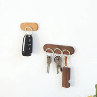 Patère Bois Porte Clef Aimantee