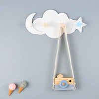 Porte manteau Enfant  Etoile Nuage