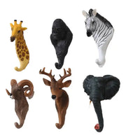 Patère Enfant  Têtes d'Animaux