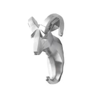 Patère Animaux Tête de Bélier géométrique