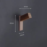 Patère Design <br> Colorée en Métal et Bois