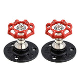 Patère Design <br> Industriel Vanne d'Eau