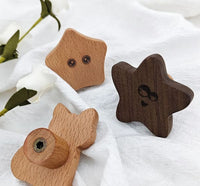 Patère Enfant <br> Etoile de Mer en Bois