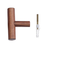 Patère Bois <br> Foncé Design Arrondi