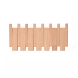 Patère Design <br> Escamotable en Bois