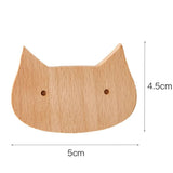 Patère Enfant <br>Animaux Bois Clair