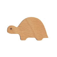 Patère Enfant <br>Animaux Bois Clair