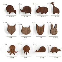 Patère Enfant <br>Animaux de l'Océan (Lot de 4)