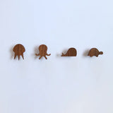 Patère Enfant <br>Animaux de l'Océan (Lot de 4)