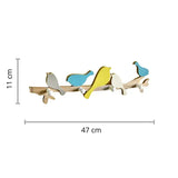 Patère Enfant <br> Des Oiseaux sur une Branche