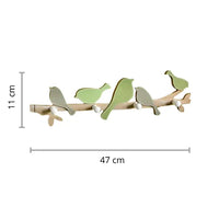 Patère Enfant <br> Des Oiseaux sur une Branche