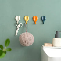 Patère Enfant <br> Montgolfière Adhésive (lot de 8)