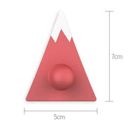Patère Enfant <br> Montagne Adhésive (lot de 4)