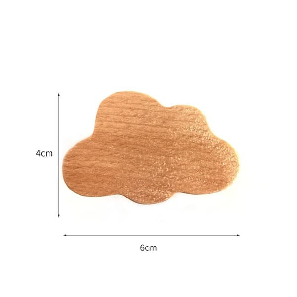 Patère Enfant <br> Nuage en Bois