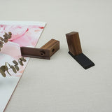 Patère Design <br> Colorée en Métal et Bois