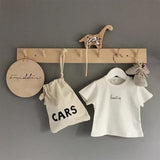 Patère Enfant <br> Bois 7 crochets