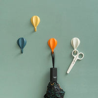 Patère Enfant <br> Montgolfière Adhésive (lot de 8)