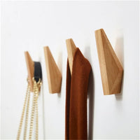 Patère Bois <br> Forme Géométrique (lot de 4)