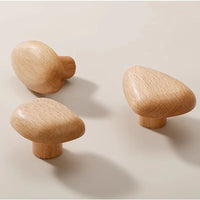 Patère Bois <br> Naturel Design Teinte Chêne Clair (Lot de 4)