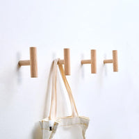 Patère Bois <br> Claire Design Arrondi