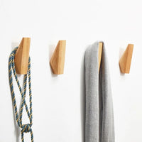 Patère Bois <br> Forme Géométrique (lot de 4)