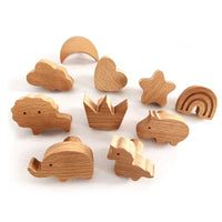 Patère Enfant <br> Nuage en Bois