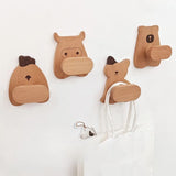Patère Enfant <br> Ours en Bois