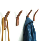 Patère Bois <br> Foncé (lot de 4) | Product vendor