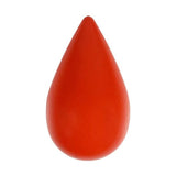 Patere Bois Forme de Goutte - ROUGE