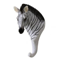 Patere Enfant Tetes Animaux - Zebre