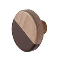 Patère Bois Bi Colore Géométrique | Patere-Design.com