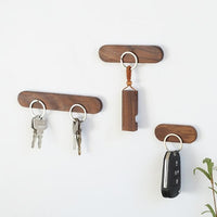 Porte clés mural avec aimants pour soutenir vos trousseaux de clefs